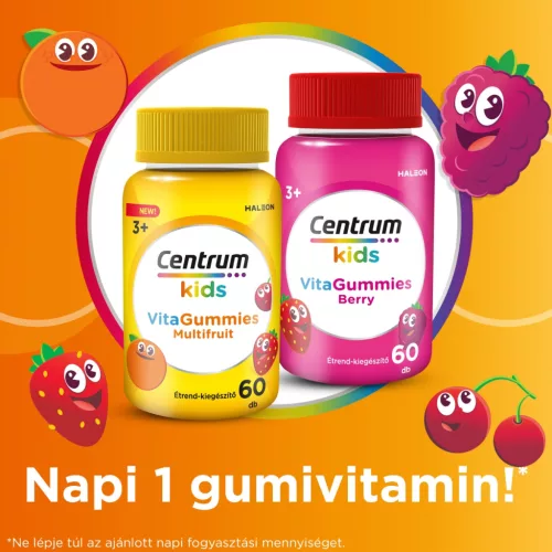 CENTRUM Kids VitaGummies Berry gumivitamin (60db)