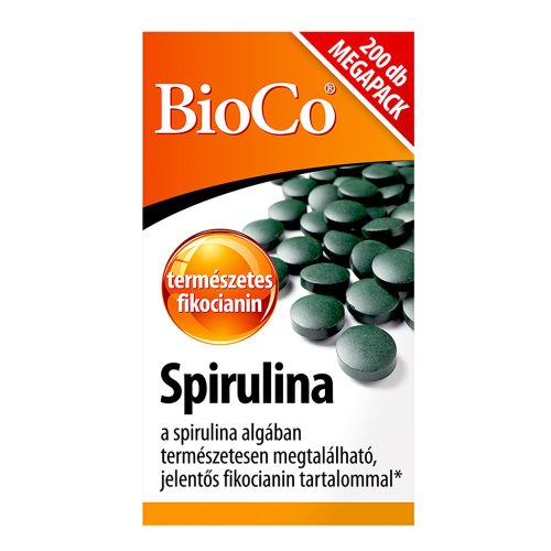 BIOCO Spirulina tabletta (200db)
