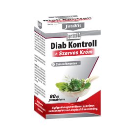 JUTAVIT Diab Kontroll + Szerves króm tabletta (80db)