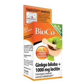 BIOCO Ginkgo biloba + 1000mg Lecitin kapszula (90db)