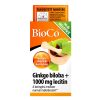 BIOCO Ginkgo biloba + 1000mg Lecitin kapszula (90db)