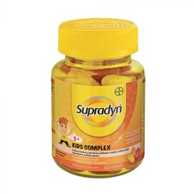   SUPRADYN Kids Complex gyümölcsízű rágható zselé cukorbevonattal (60db)
