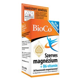 BIOCO Szerves magnézium+B6-vitamin tabletta (90db)