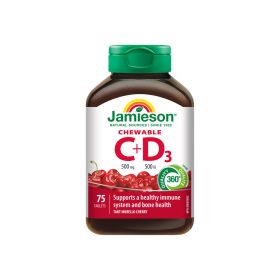 JAMIESON C+D-vitamin 500mg/500NE tabletta (75db)