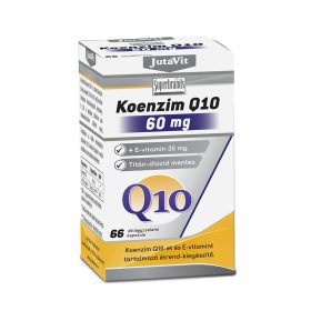   JUTAVIT Koenzim Q10 60mg + E-vitamin lágyzselatin kapszula (66db)