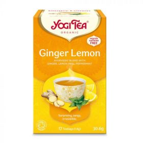YOGI TEA Citromos Gyömbér bio tea (17db)