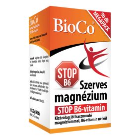 BIOCO Szerves Magnézium STOP B6 tabletta (90db)
