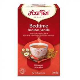   YOGI TEA Lefekvés előtti bio tea Rooibos és vanília ízesítéssel (17db)