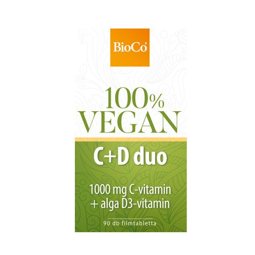 BIOCO 100% Vegan C + D duo filmtabletta (90db)