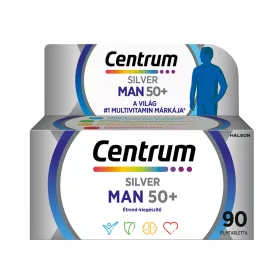   CENTRUM Silver Man 50+ Multivitamin filmtabletta Férfiaknak (90db)