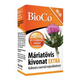 BIOCO Máriatövis kivonat extra tabletta (80db)