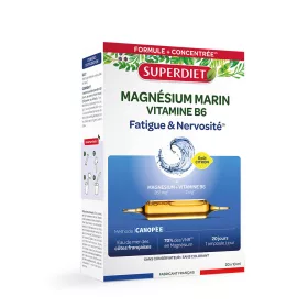   SUPERDIET Tengeri Magnézium B6-vitaminnal ivóampulla (20x10ml)