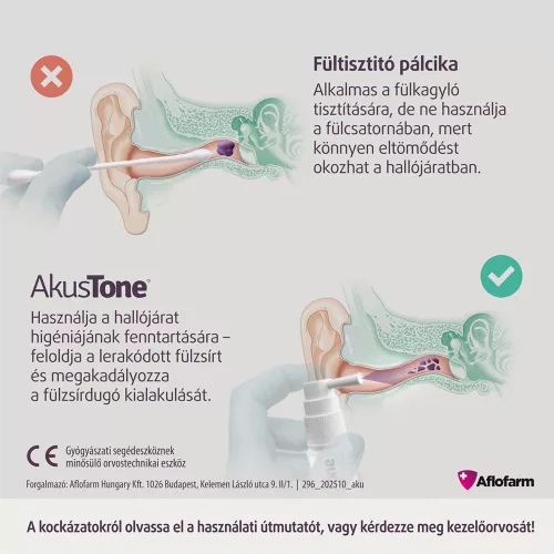AKUSTONE fülspray (15ml)
