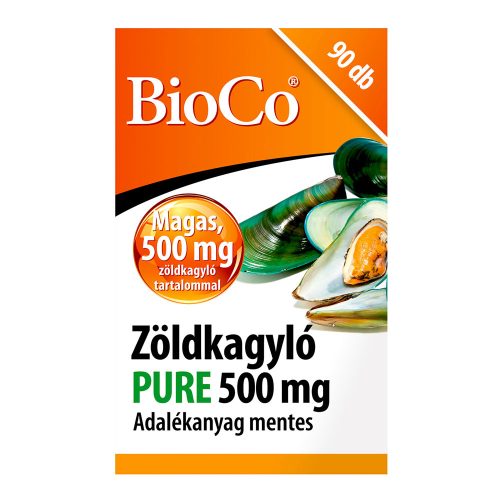 BIOCO Zöldkagyló pure 500mg kapszula (90db)