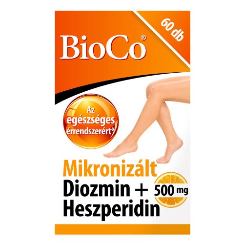 BIOCO Mikronizált Diozmin+Heszperidin 500mg filmtabletta (60db)