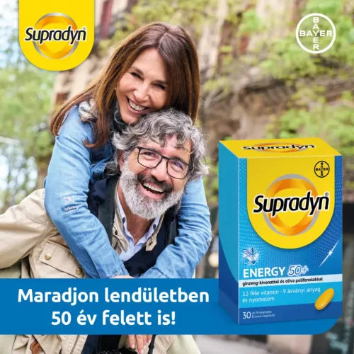 SUPRADYN Energia 50+ filmtabletta (30db)