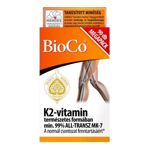 BIOCO K2-vitamin tabletta (90db)