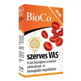 BIOCO Szerves vas tabletta (90db)