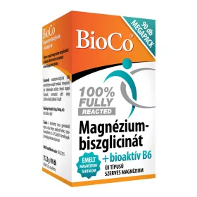   BIOCO Magnézium-biszglicinát + bioaktív B6 tabletta (90db)