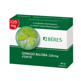 BÉRES Ginkgo Biloba 120mg Forte kapszula (60db)