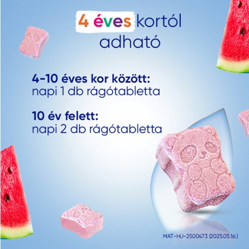 MAGNE B6 Kids étrend-kiegészítő rágótabletta (30db)