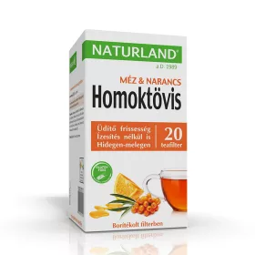   NATURLAND Homoktövis, méz és narancs gyümölcstea (20db)    
