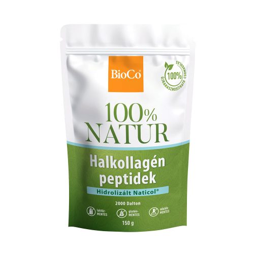 BIOCO 100% NATUR Halkollagén peptidek NATICOL tasakos por (150g)