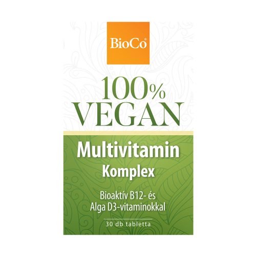 BIOCO 100% Vegan multivitamin komplex tabletta (30db)