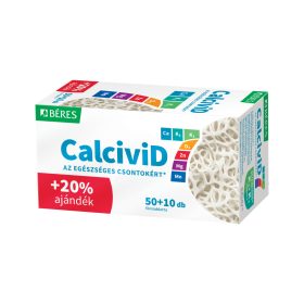   BÉRES Calcivid 7 étrendkiegészítő filmtabletta (50db+10db)