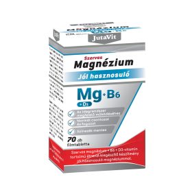 JUTAVIT Szerves Magnézium +B6 +D3 filmtabletta (70db)