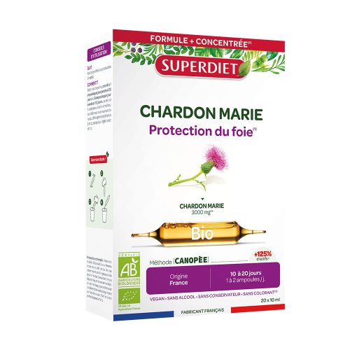 SUPERDIET Bio Máriatövis ivóampulla (20x15ml)