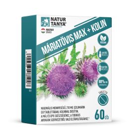 NATUR TANYA Máriatövis Max + Kolin tabletta (60db)