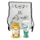 GYM BAG+Sensodyne+Centrum Junior gumivitamin 6-12 év (60db)