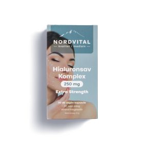NORDVITAL Hialuronsav Komplex 250mg vegán kapszula (30db)