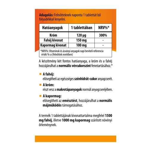 BIOCO Fahéj kivonat tabletta (60db)