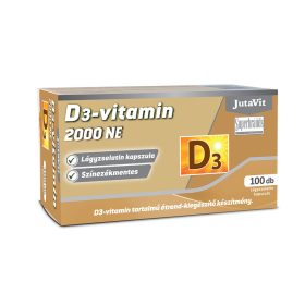 JUTAVIT D3-vitamin 2000NE lágykapszula (100db)