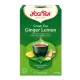 YOGI TEA Bio Zöld tea Gyömbérrel és citrommal (17db)
