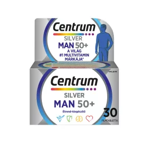   CENTRUM Silver Man 50+ Multivitamin filmtabletta Férfiaknak (30db)