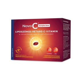   NOVO C Komplex Forte liposzómás retard C-vitamin lágykapszula (60db)