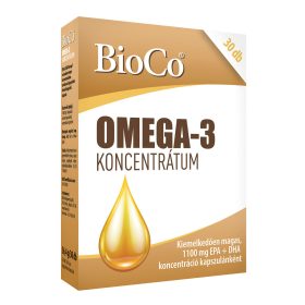 BIOCO Omega-3 koncentrátum kapszula (30db)