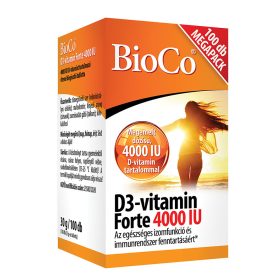 BIOCO D3-vitamin Forte 4000 IU tabletta (100db)