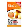 BIOCO D3-vitamin Forte 4000 IU tabletta (100db)
