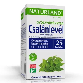 NATURLAND Csalánlevél gyógynövénytea filteres (25db)