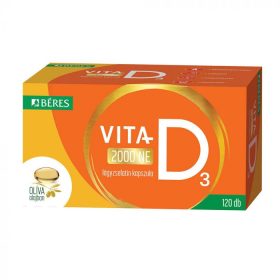 BÉRES Vita-D3 2000NE lágyzselatin kapszula (120db)