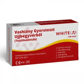 WHITELAB Vashiány gyorsteszt ujjbegyvérből (1db)