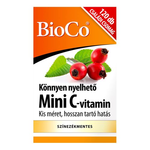 BIOCO Mini C-vitamin retard tabletta (120db)