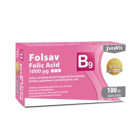 JUTAVIT Folsav 1000µg tabletta (100db)