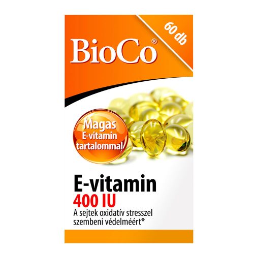 BIOCO E-vitamin 400 IU kapszula (60db)