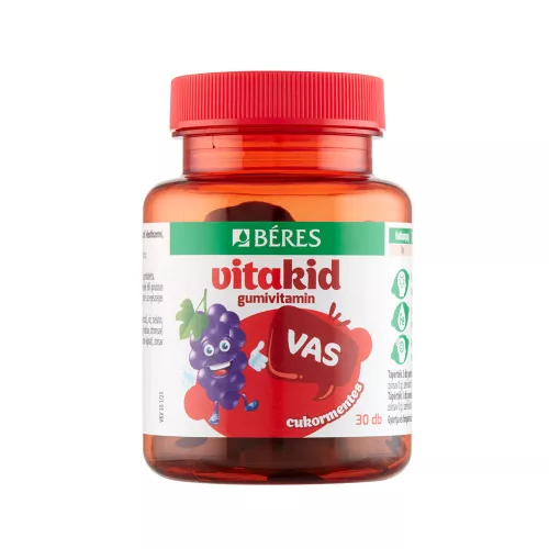 BÉRES VitaKid Vas gumivitamin (30db)