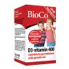 BIOCO D3-vitamin 400 rágótabletta gyermekeknek (60db)